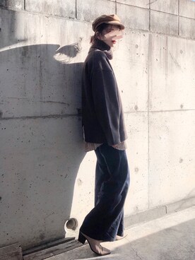 KASUMIさん(レディース・161cm)の冬コーディネート