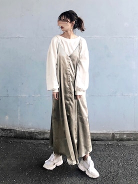 KASUMIさん（レディース・161cm）の冬コーディネート