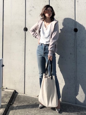 KASUMIさん（レディース・161cm）の春コーディネート