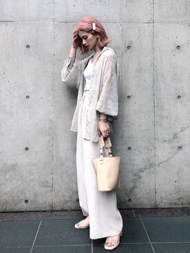 KASUMIさん（レディース・161cm）の春コーディネート