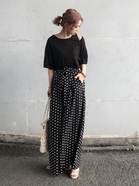 KASUMIさん（レディース・161cm）の春コーディネート