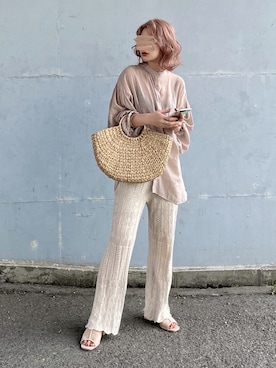 KASUMIさん（レディース・161cm）の夏コーディネート