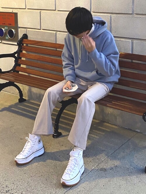 ソウタ Uniqloのパーカーを使ったコーディネート Wear