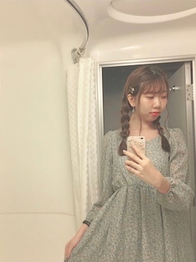 「dazzlin（ダズリン）のアイテム（ワンピース/ドレス、その他）」を使った、chelchelさん（レディース・166cm）の冬コーディネート