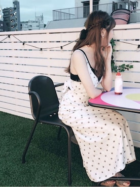 「WEGO（ウィゴー）のアイテム（ヘアアクセサリー、ブラック系）」を使った、chelchelさん（レディース・166cm）の秋コーディネート