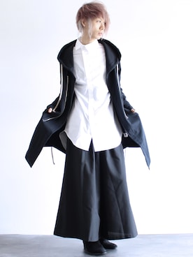 「asos（エイソス）のアイテム（リング）」を使った、ShotaroKonishiさん（メンズ・175cm）の冬コーディネート