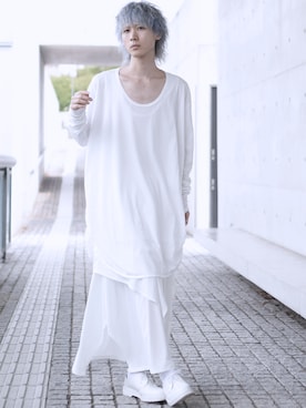 「アイテム（イヤリング）」を使った、ShotaroKonishiさん（メンズ・175cm・20代）の秋コーディネート