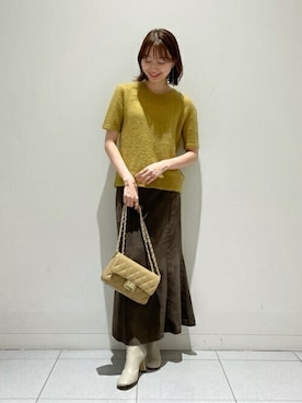 「noble」｜「アイテム（バッグ）」を使った、noble_miyuuさん（レディース・158cm）の秋コーディネート