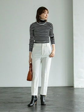 「noble」｜noble_miyuuさん（レディース・158cm）の秋コーディネート