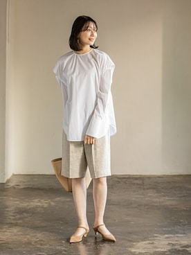 「noble」｜noble_miyuuさん（レディース・158cm）の冬コーディネート