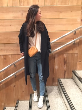 asamiiiinさん（レディース・160cm）の冬コーディネート