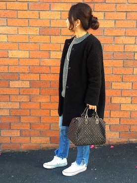 「スピーディ」｜asamiiiinさん（レディース・160cm）の冬コーディネート