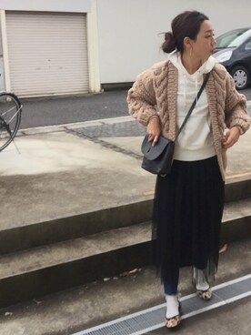 Spick & Span(スピックアンドスパン)の「チュールキャミワンピース ...