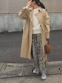 FRAMeWORK 【金子綾×FRAMeWORK】ギャザースカート FRAMeWORK（フレームワーク）の「【金子綾×FRAMeWORK】ギャザー