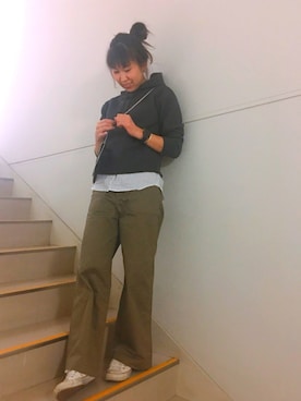 「B'2nd re'qua（ビーセカンドレクア）のアイテム」を使った、ゆゆさん（レディース・161cm）の冬コーディネート