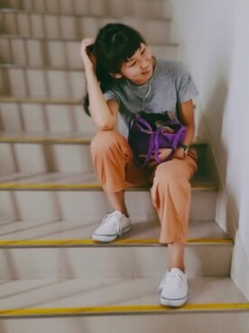 「chiiiibag」｜ゆゆさん（レディース・161cm）の秋コーディネート