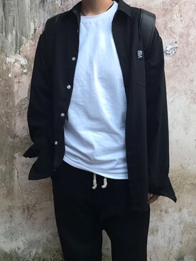「COMMON PROJECTS（コモンプロジェクト）のアイテム（トップス）」を使った、Frances__sharkさん（レディース・160cm）の秋コーディネート
