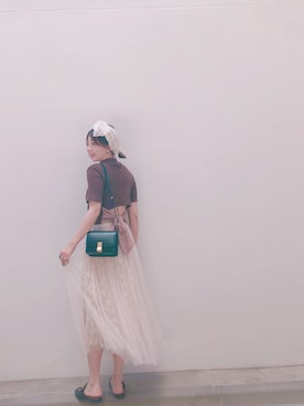 Alisa longさん（レディース・155cm）の夏コーディネート