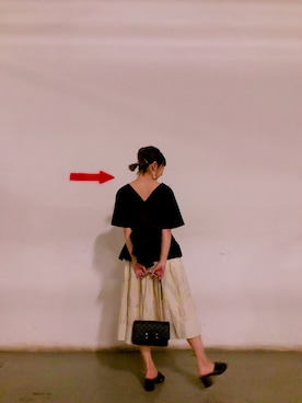 「BEAMS（ビームス）のアイテム（パンプス）」を使った、Alisa longさん（レディース・156cm）の夏コーディネート