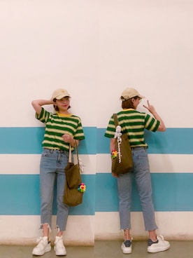 Alisa longさん(レディース・156cm)の夏コーディネート