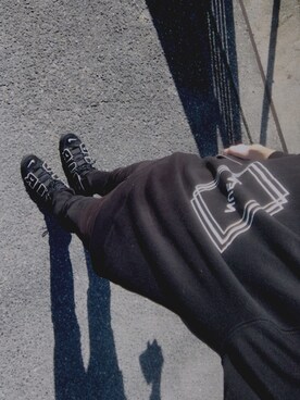 「NUEVO（ヌエボ）のアイテム」を使った、45さん（メンズ・168cm）の秋コーディネート