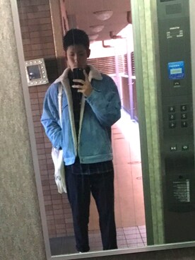 ToMさん（メンズ・178cm）の冬コーディネート