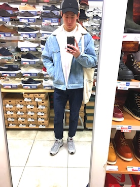 「VANS（バンズ）のアイテム（スウェット）」を使った、ToMさん（メンズ・178cm）の春コーディネート