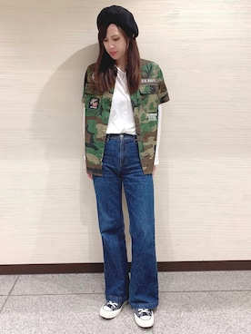 よしよしさん(レディース・167cm)の春コーディネート