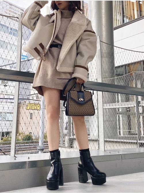 Kaede Sawaguchi Moussyのショルダーバッグを使ったコーディネート Wear