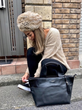 linaさん（レディース・168cm）の秋コーディネート