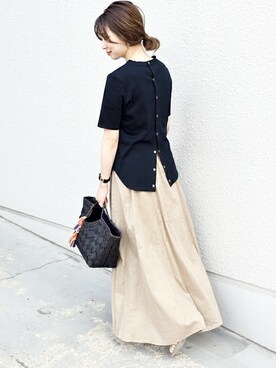 naoさん（レディース・156cm）の夏コーディネート