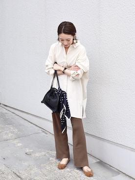 naoさん（レディース・156cm）の秋コーディネート