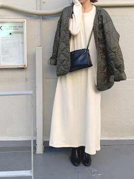 「ROTHCO（ロスコ）のアイテム（その他アウター）」を使った、naoさん（レディース・156cm）の秋コーディネート