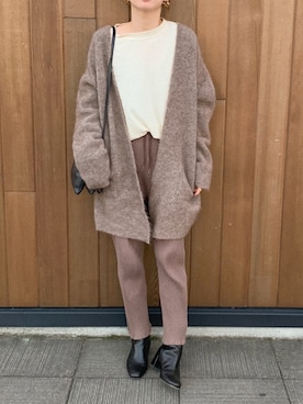 「babaco（ババコ）のアイテム」を使った、naoさん（レディース・156cm）の冬コーディネート