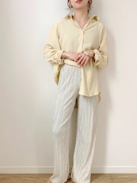 naoさん（レディース・156cm）の春コーディネート