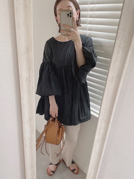 「boujeloud」｜naoさん（レディース・156cm）の夏コーディネート