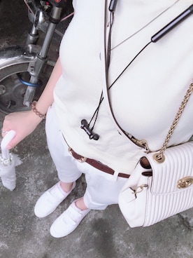 COACHのバックパック/リュック（ホワイト系）を使ったレディース人気