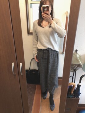 キャロラインさん(レディース・166cm)の春コーディネート