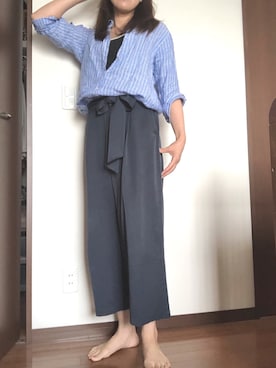 キャロラインさん(レディース・165cm)の夏コーディネート