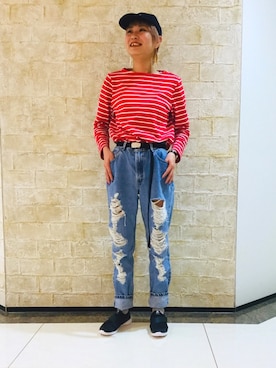 「ルコック」｜ORientalTRaffic 大船ルミネウィング店さん（レディース・158cm）の春コーディネート