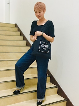 「OPENING CEREMONY（オープニングセレモニー）のアイテム」を使った、ORientalTRaffic 大船ルミネウィング店さん（レディース・158cm）の夏コーディネート