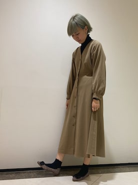 「2108」｜ORientalTRaffic 大船ルミネウィング店さん（レディース・158cm）の冬コーディネート
