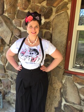 「prettyinpink」｜Stephaney Tuckerさん（レディース・165cm）の春コーディネート