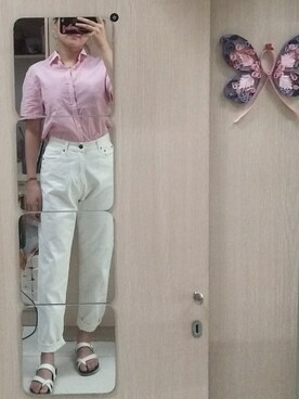 「Selected   （-）のアイテム」を使った、尹YY_さん（レディース・162cm）の夏コーディネート