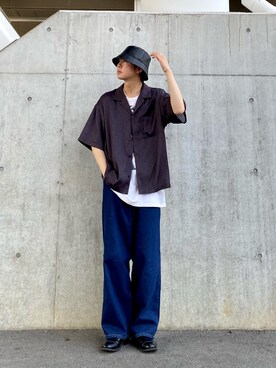 「アイテム（帽子）」を使った、Ryotaさん（メンズ・173cm・10代）の春コーディネート