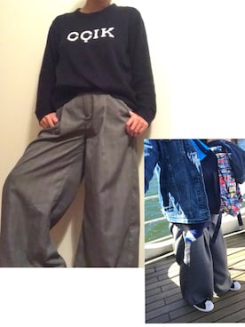 礼.comさん（レディース・158cm）の秋コーディネート