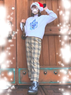 「Nile PERCH（ナイルパーチ）のアイテム（トップス）」を使った、たんぐさん（レディース・161cm）の秋コーディネート