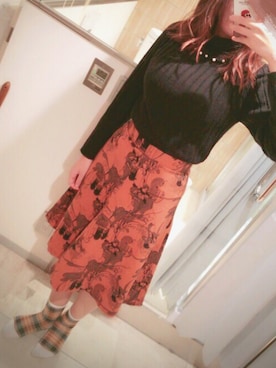 月さん（レディース・163cm）の秋コーディネート