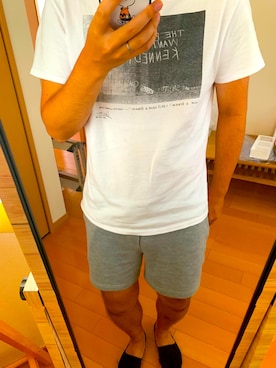 「SHIPS JET BLUE（シップスジェットブルー）のアイテム（Tシャツ/カットソー）」を使った、nigeraさん（メンズ・171cm）の夏コーディネート