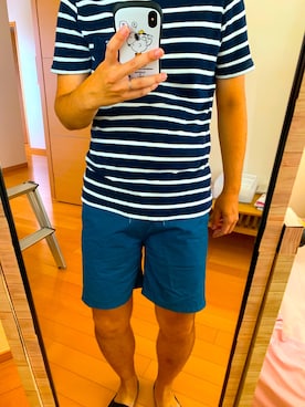 「mean（ミーン）のアイテム」を使った、nigeraさん（メンズ・171cm）の秋コーディネート